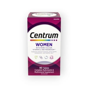 قرص مولتی ویتامین زنانه سنتروم (۹۰عددی)