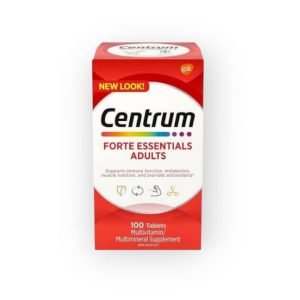 قرص مولتی‌ویتامین سنتروم فورت اسنشیال (۱۰۰ عددی)