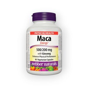 ماکا انرژی وبر نچرالز Webber Naturals (۹۰ عددی)