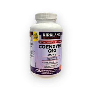 کپسول کوآنزیم Q10 کرکلند کیوتن ۲۰۰ میلی‌گرم (۲۲۵ عددی)