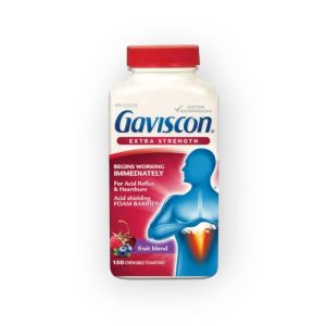 قرص گاویسکون اکسترا فورت (Gaviscon Extra Fort) ۱۵۰ عددی